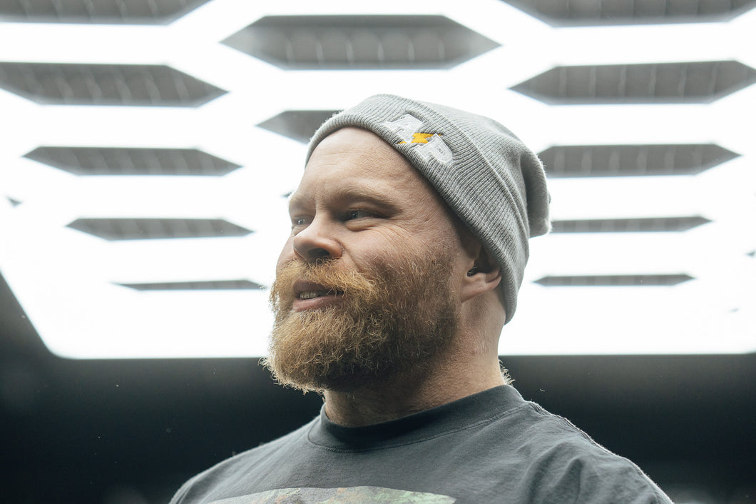 Not A Beanie (Light Grey)